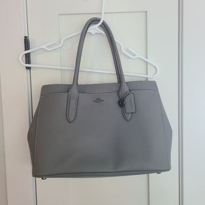 Coach bag handbag pebble leather